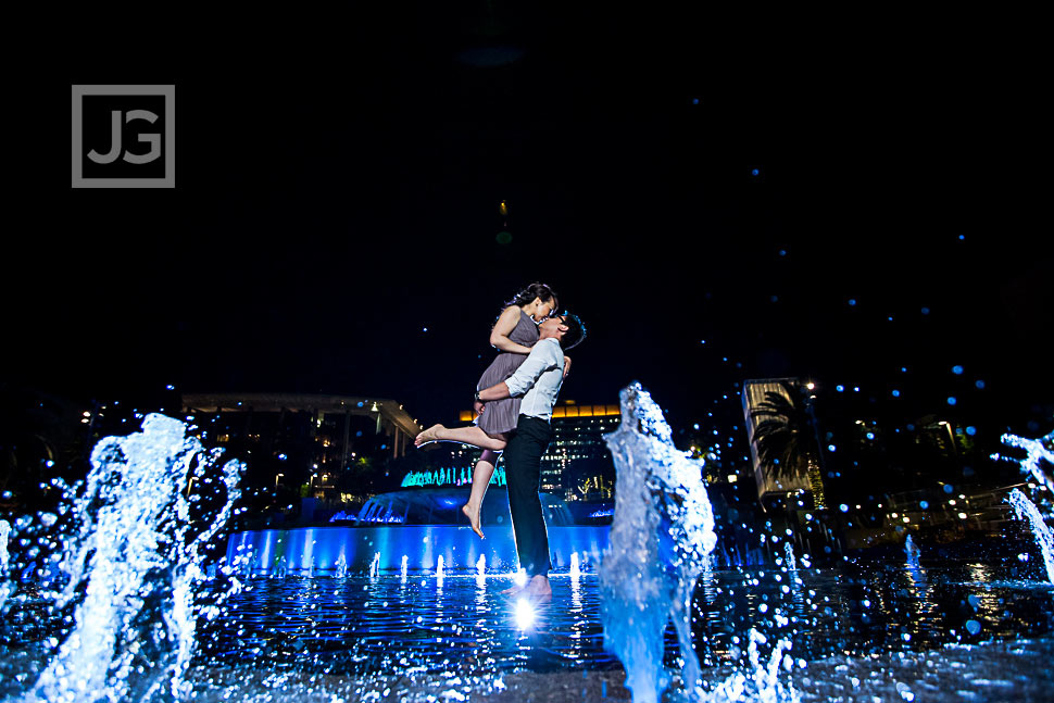 downtown-los-angeles-engagement-photography Grand Park