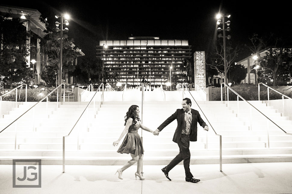 Grand Park Engagement Photos