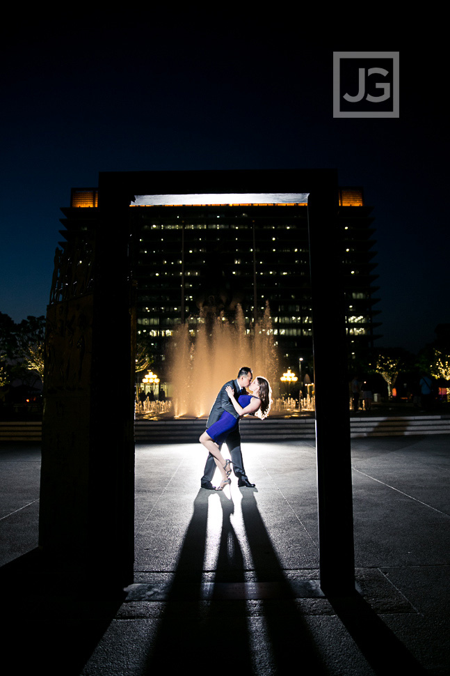 Downtown Los Angeles Engagement Photography