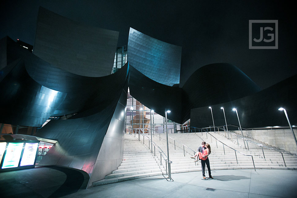 Walt Disney Concert Hall Engagement Photography