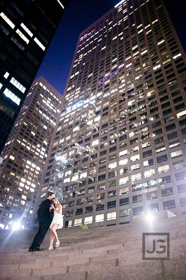 Downtown Los Angeles Engagement Photography | Gunes  Alton