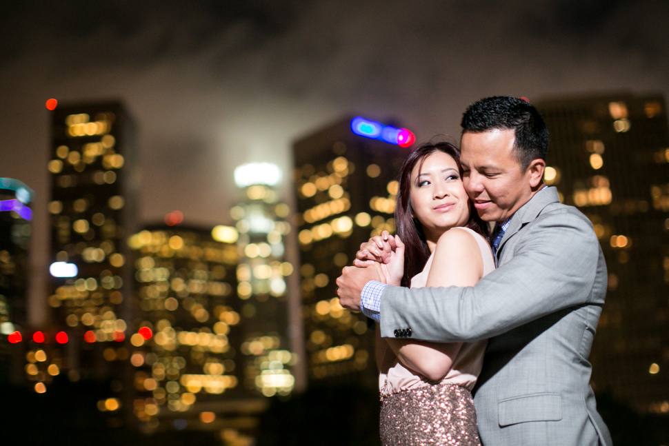 Downtown Los Angeles Engagement Photography