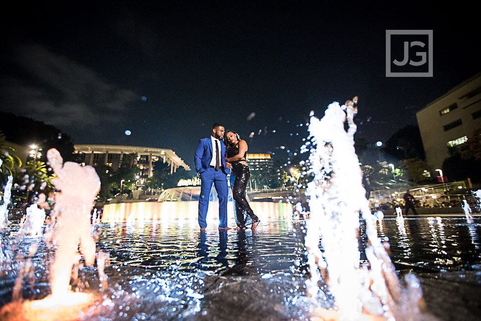 Grand Park engagement photography