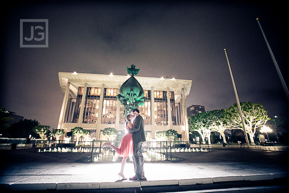 Dorothy Chandler Pavilion Engagement Photography