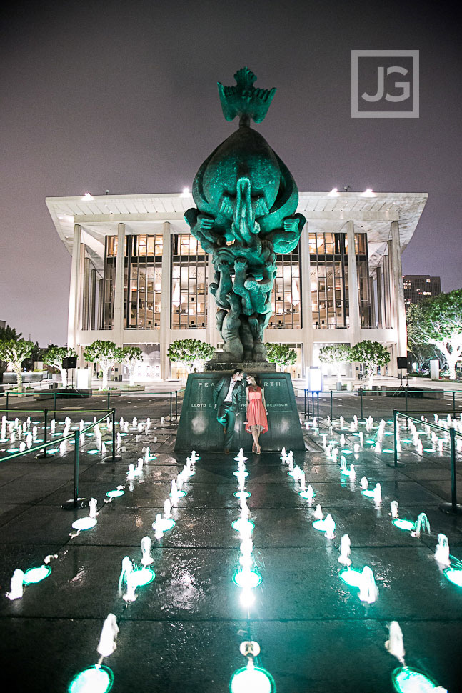 Dorothy Chandler Pavilion Engagement Photography