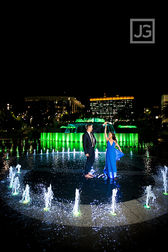 Grand Park Engagement Photography