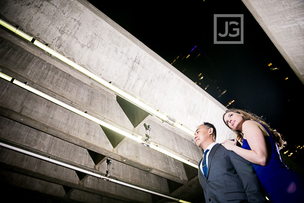 Downtown Los Angeles Engagement Photography