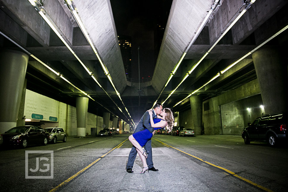 Downtown Los Angeles Engagement Photography