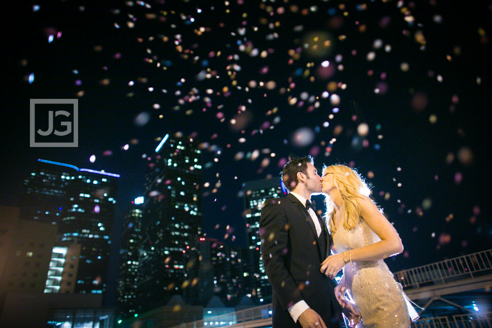 Confetti Engagement Photos