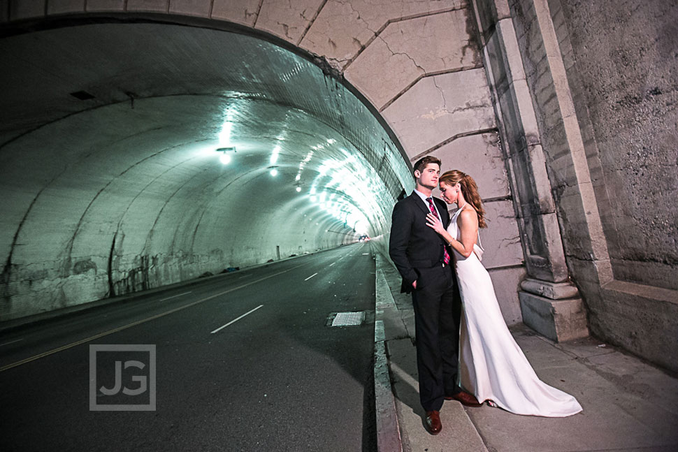Downtown Los Angeles Engagement Photos