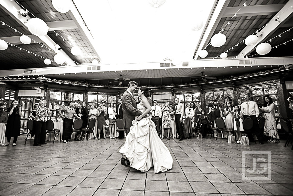 Open Ceiling at Adobe Capistrano wedding