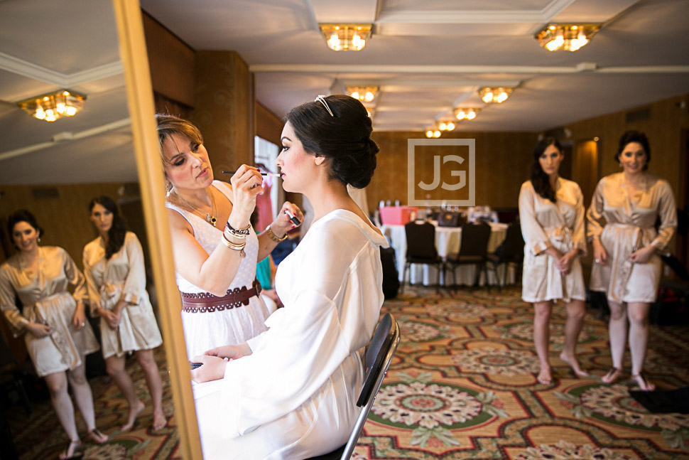 Fairmont Hotel Wedding Preparation