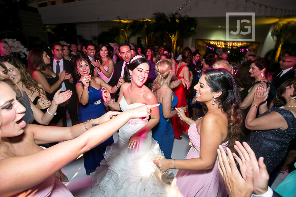 Fairmont Hotel Wedding Reception Dancing