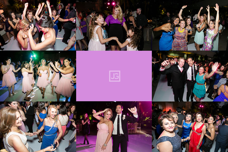 Fairmont Hotel Wedding Reception Dancing