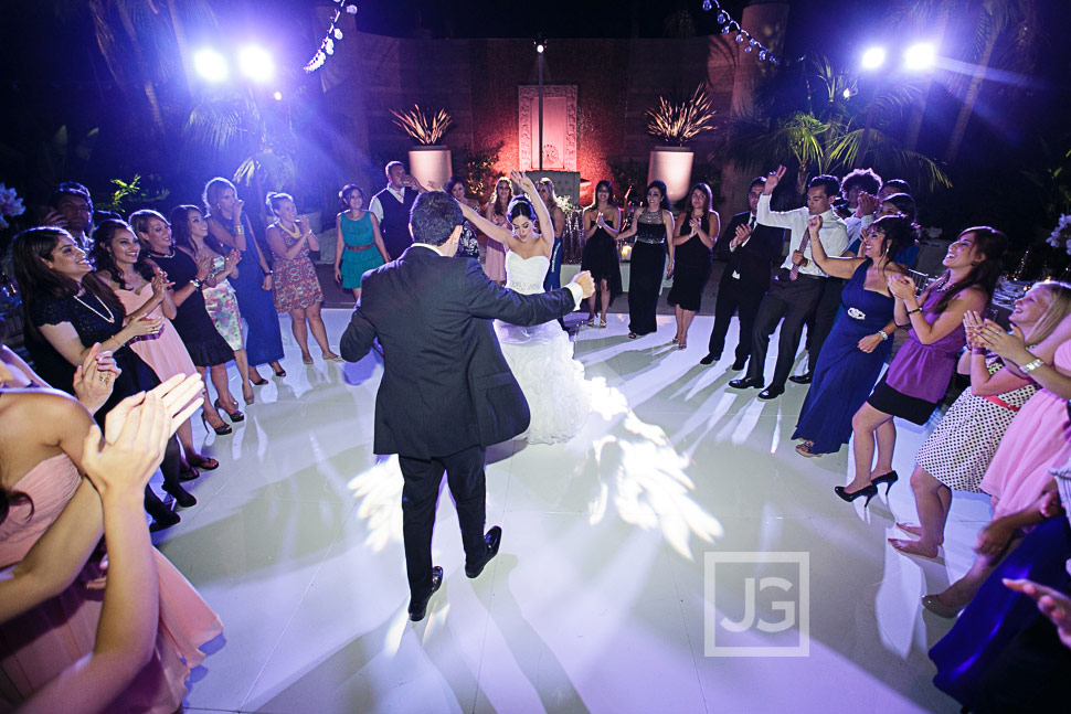 Fairmont Hotel Wedding Reception Dancing