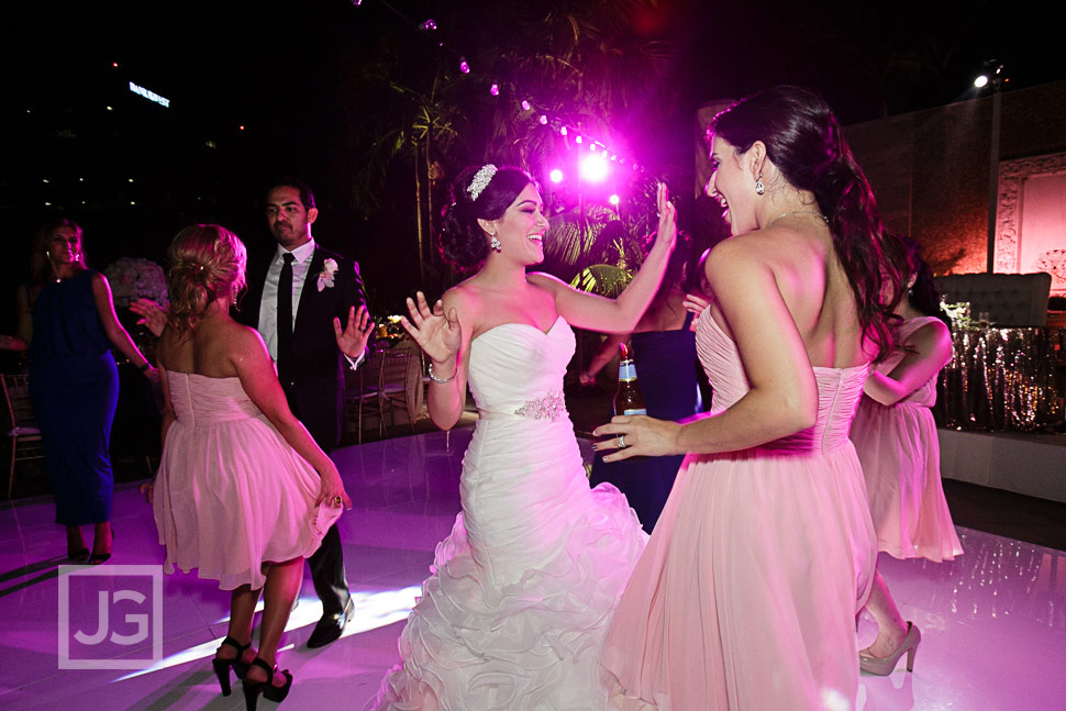 Fairmont Hotel Wedding Reception Dancing