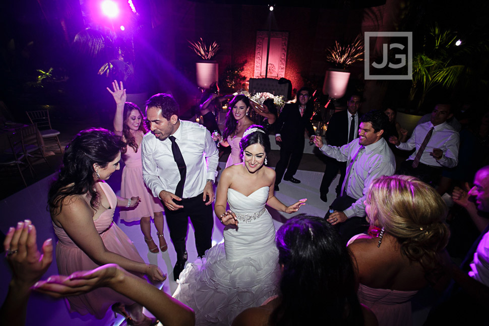Fairmont Hotel Wedding Reception Dancing