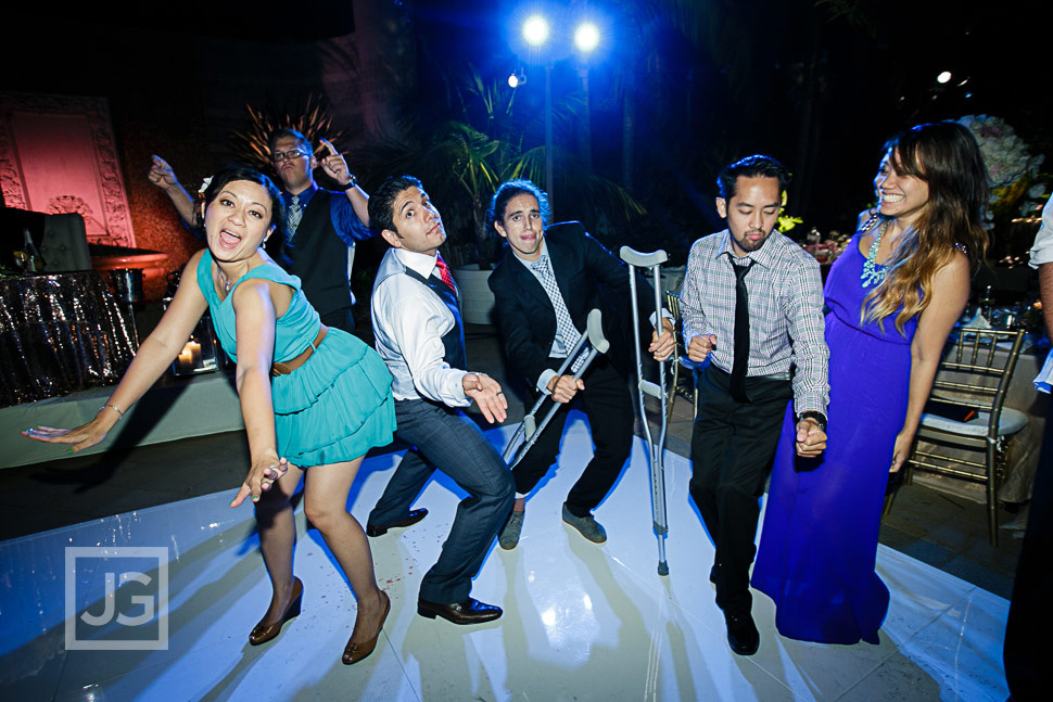 Fairmont Hotel Wedding Reception Dancing