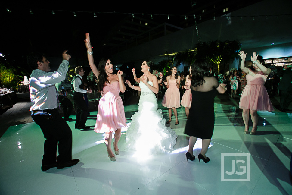 Fairmont Hotel Wedding Reception Dancing