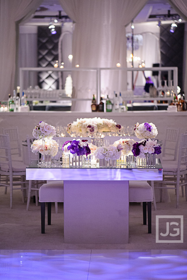 Four Seasons Wedding Reception Tables