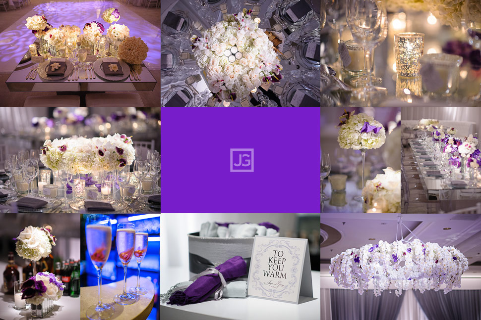 Four Seasons Wedding Reception Details