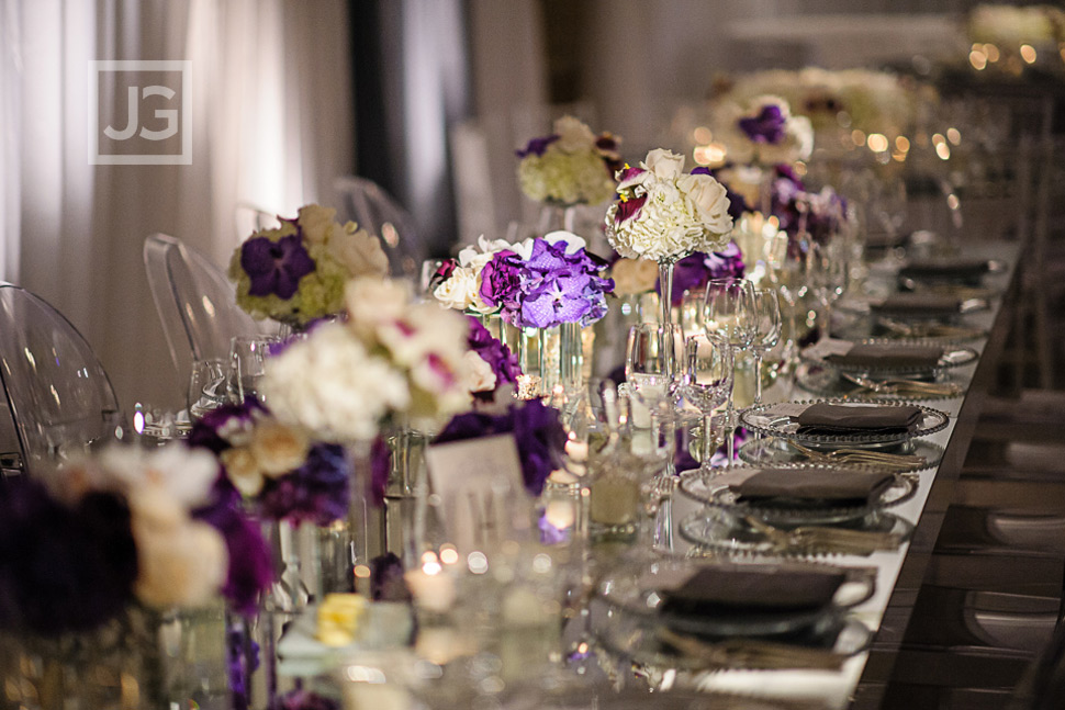 Four Seasons Wedding Reception Details