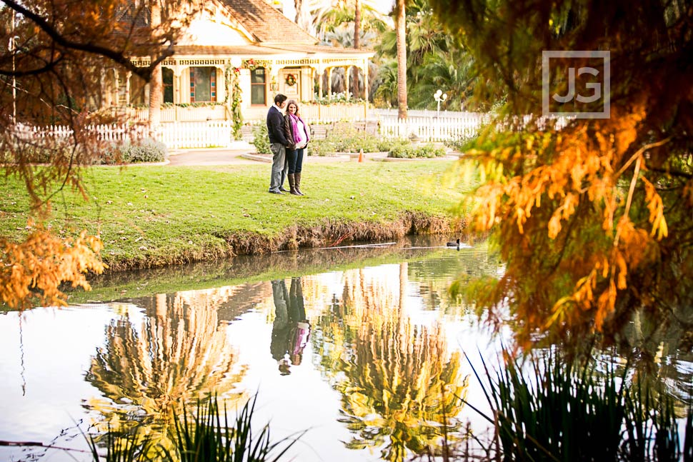 Maternity Photography Fullerton Arboretum Pond