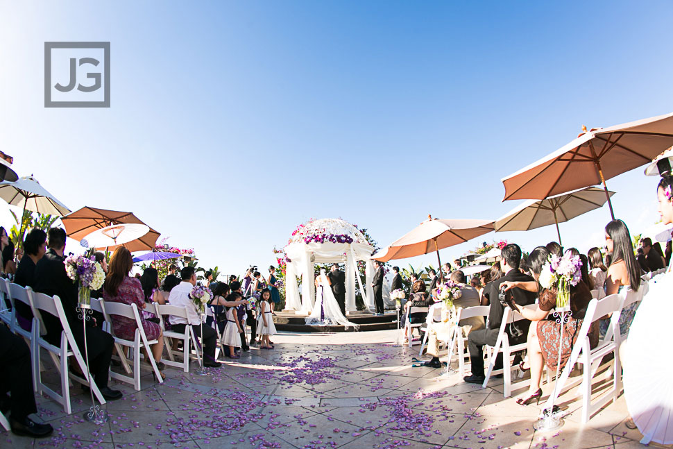 Hilton San Gabriel Wedding Ceremony