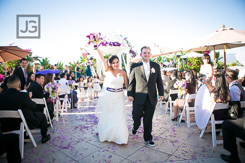 Hilton San Gabriel Wedding Ceremony