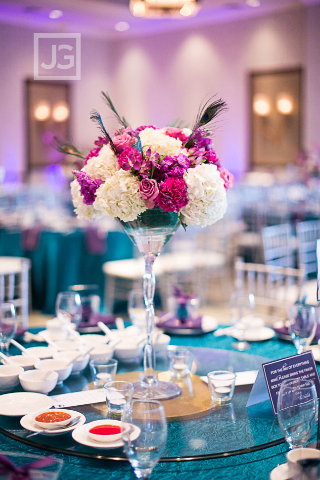 Wedding Reception at the Hilton San Gabriel