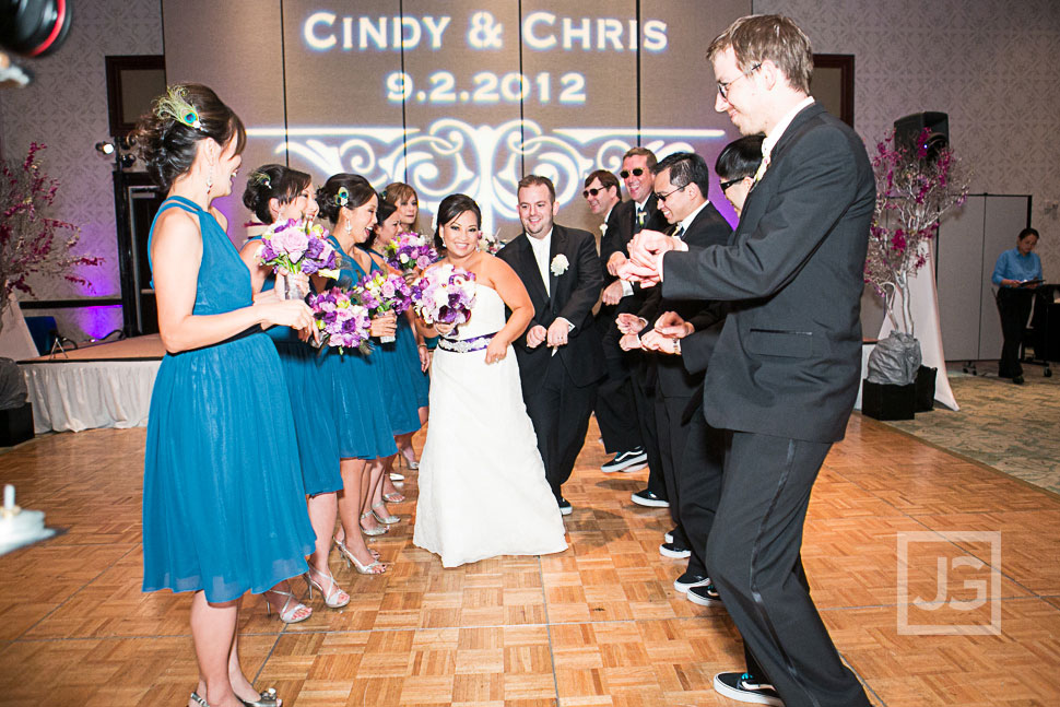 Wedding Reception at the Hilton San Gabriel