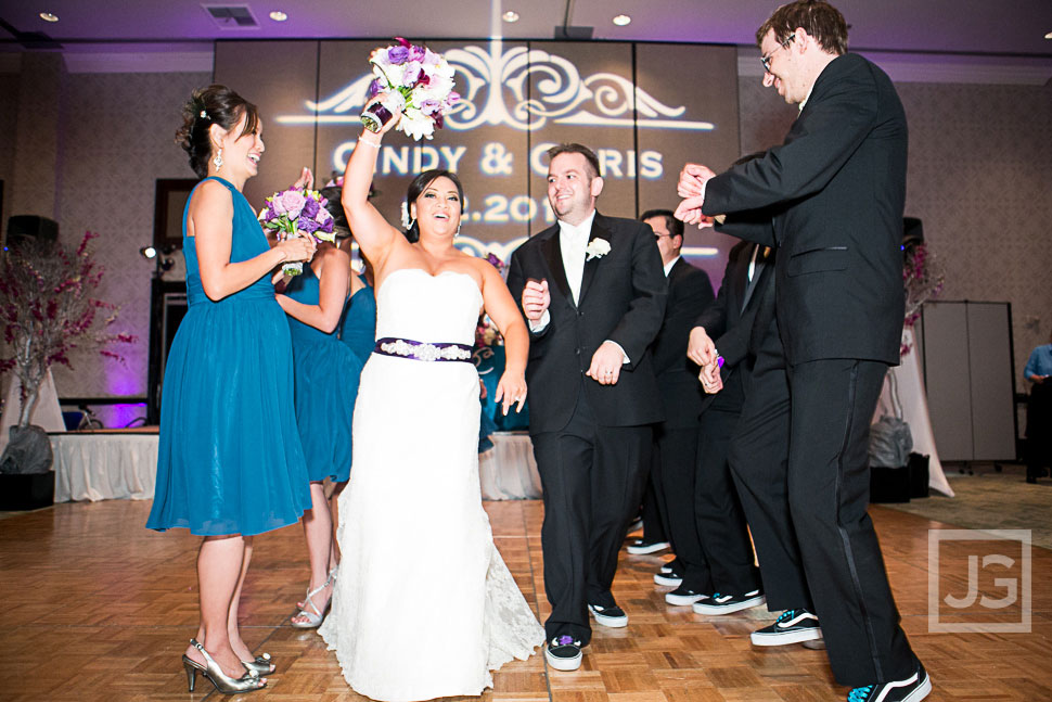 Wedding Reception at the Hilton San Gabriel