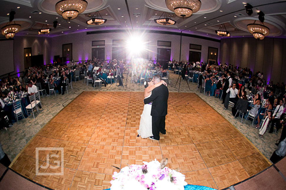 Wedding Reception at the Hilton San Gabriel