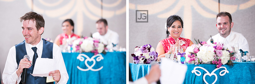 Wedding Reception at the Hilton San Gabriel