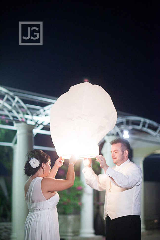 Wedding Lantern Release