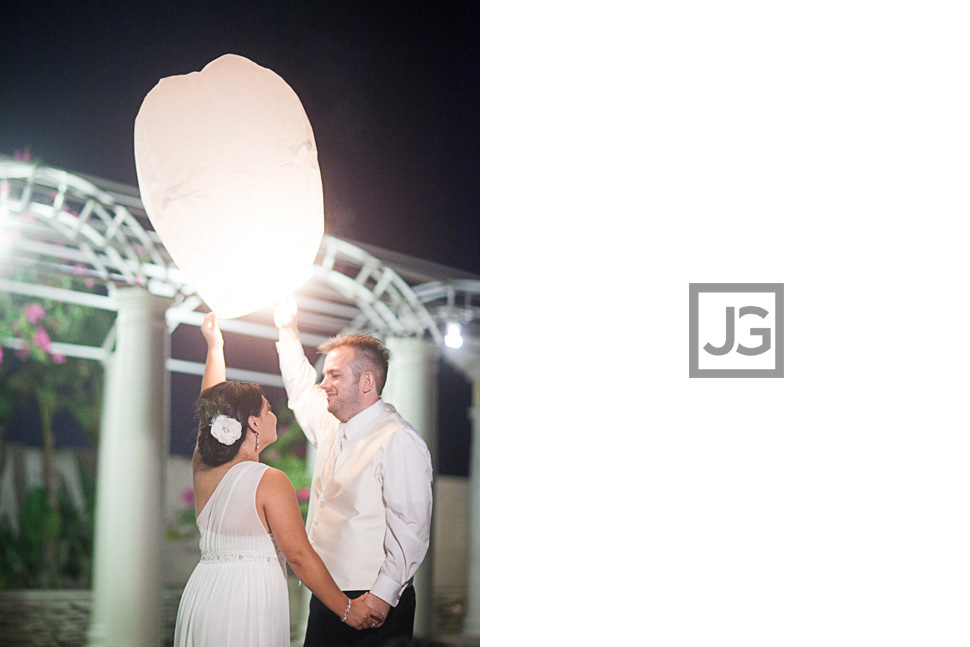 Wedding Lantern Release
