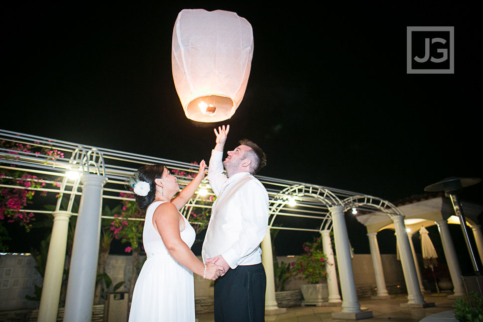 Wedding Lantern Release