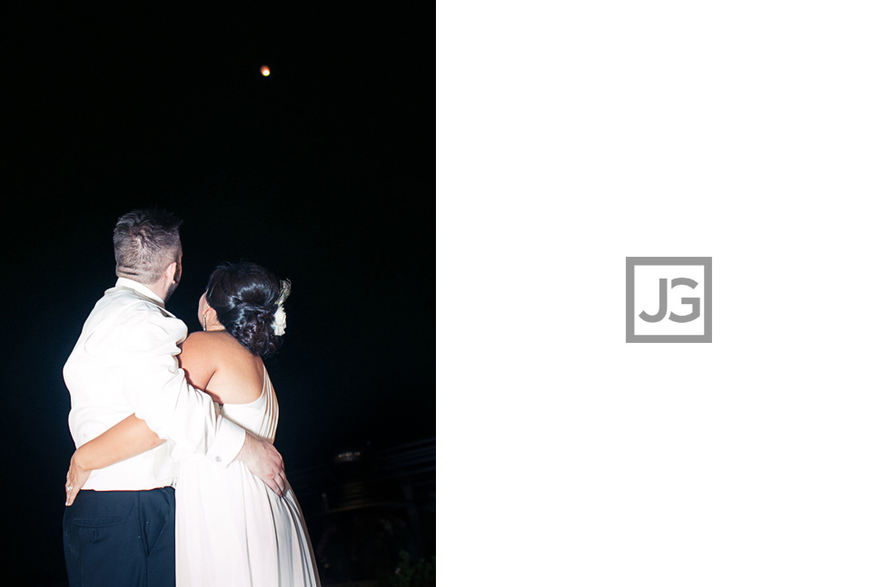 Wedding Lantern Release