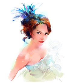 home_peacock_girl