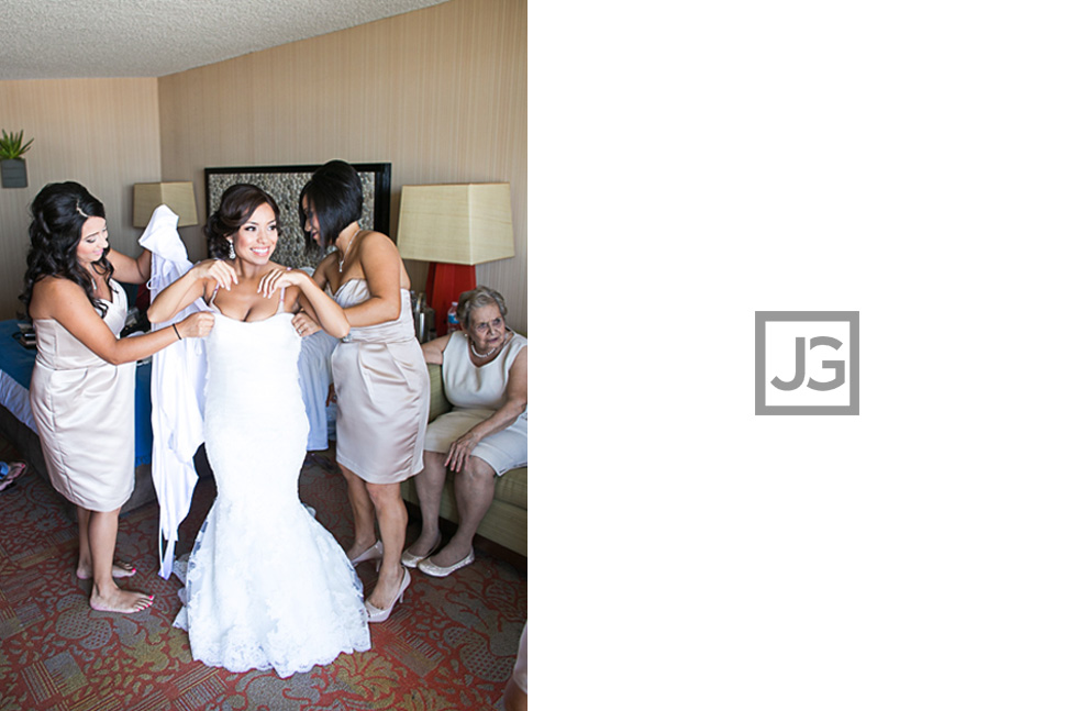 Hotel Maya Wedding Preparation Wedding Dress