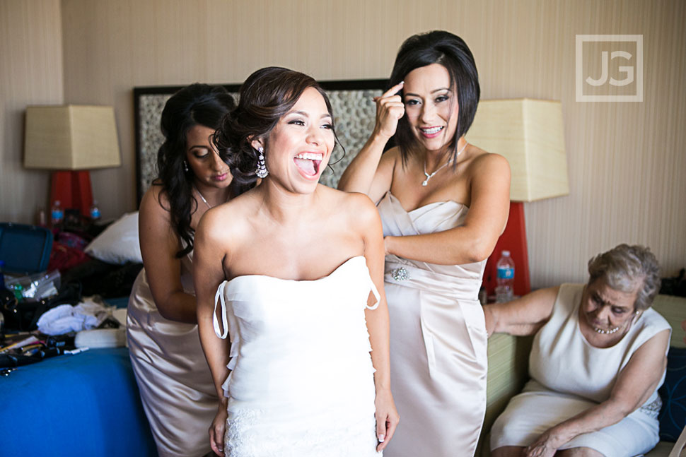 Hotel Maya Wedding Preparation Wedding Dress