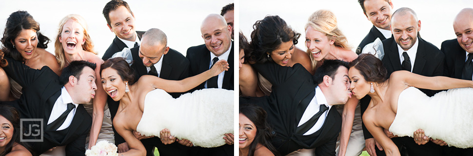 Shoreline Village Wedding Party Photos
