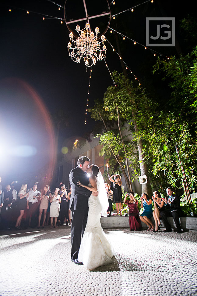 Hotel Maya Wedding Reception First Dance
