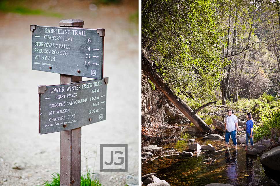 Gabrielino Trail Engagement Photography