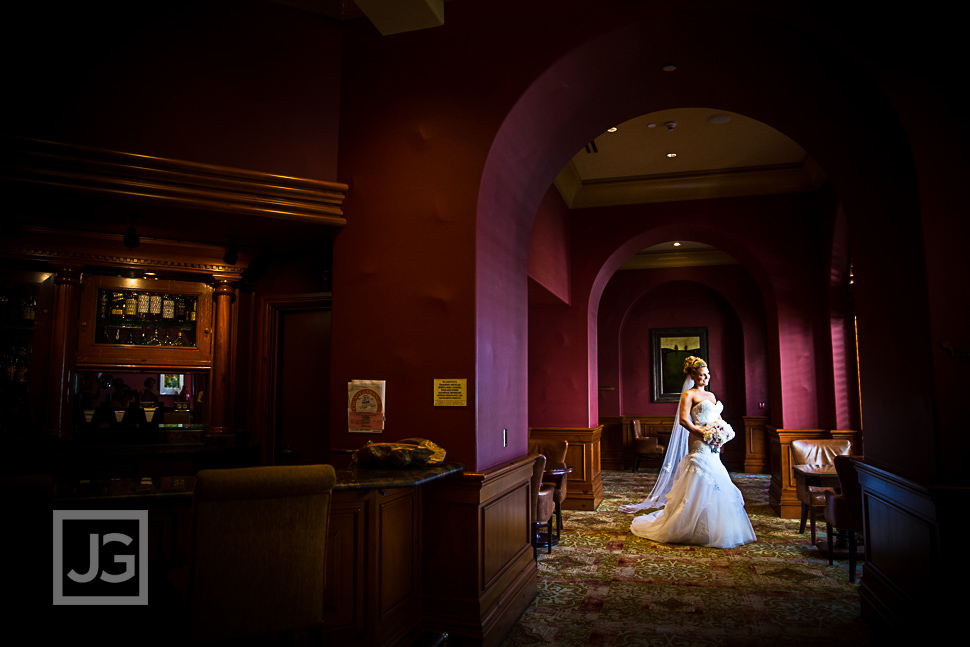 The Red Room at the Hyatt