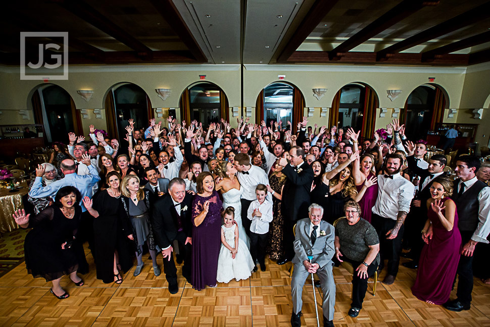 Whole Wedding Photo with all the guests