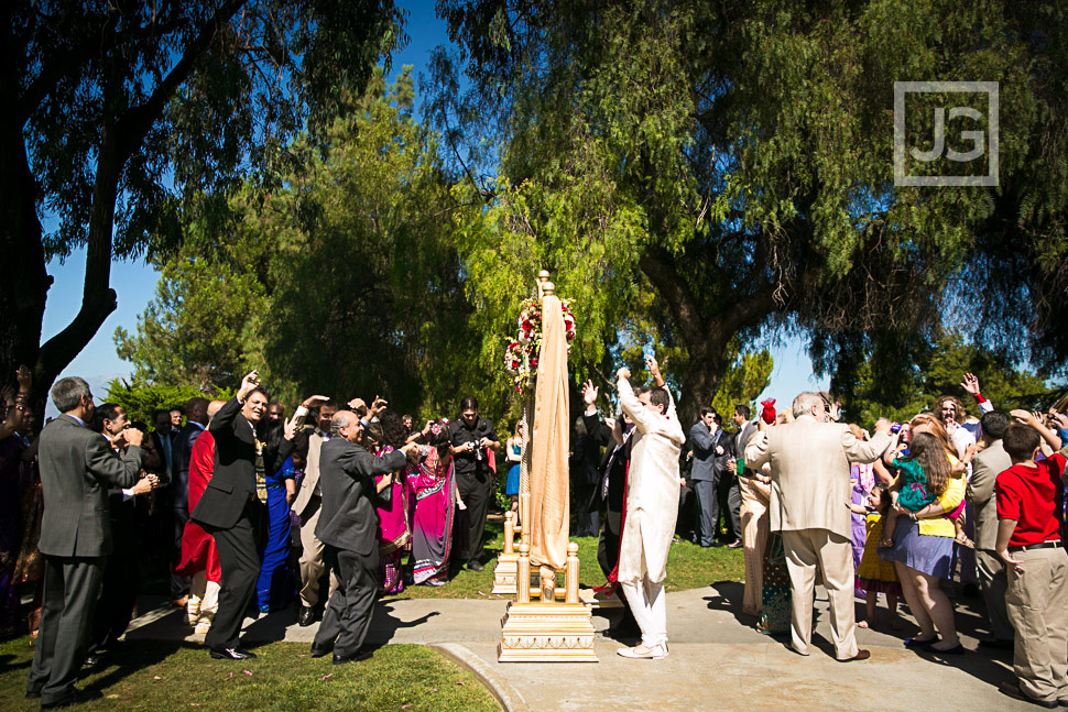 Indian wedding photography baraat