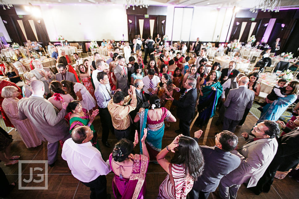 Pacific Palms Indian Wedding Reception Dancing