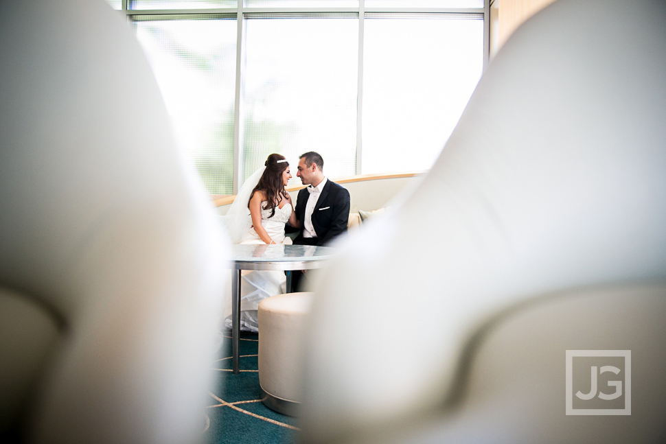 Fashion Island Hotel Wedding Photos