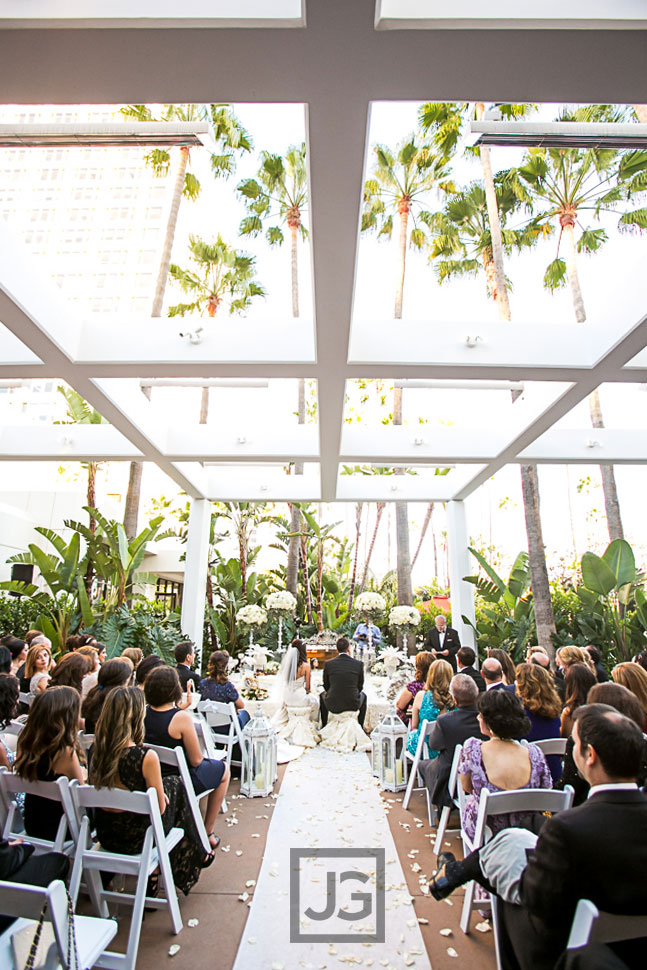 Fashion Island Hotel Wedding Ceremony